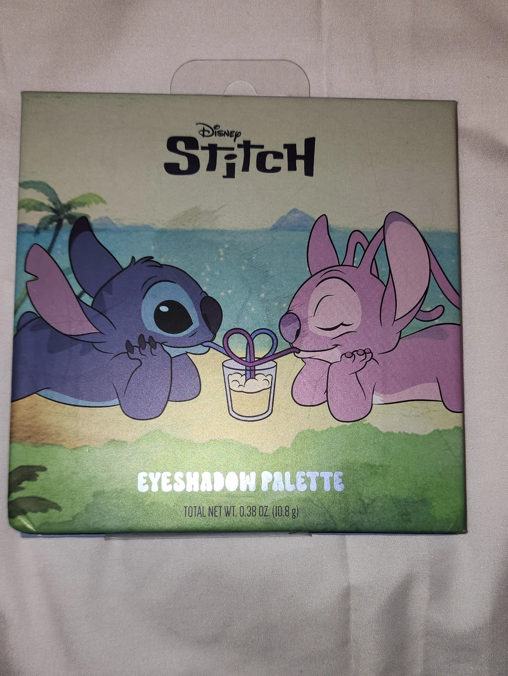 Disney Stitch Eyeshadow Palette - Blue, Purple & Green Artwork